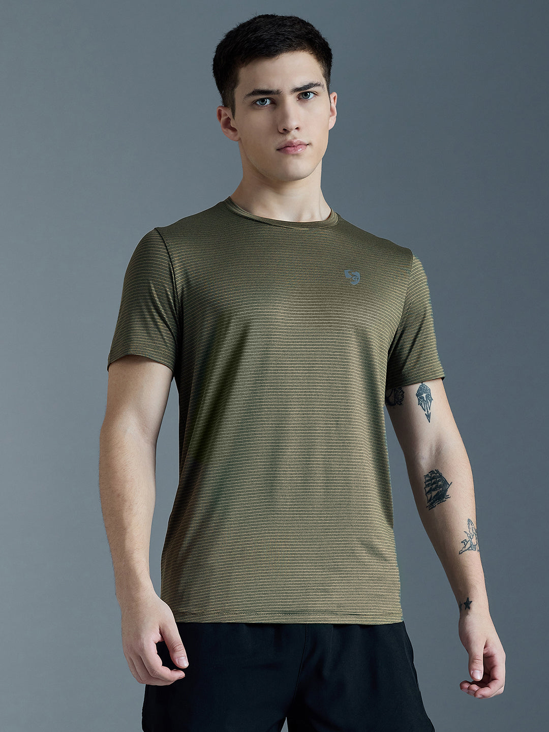 SG Poly Spandex COR T-Shirt For Men And Boys