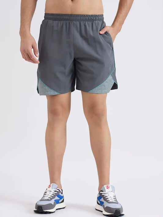 SG H2MS83932 Men Grey Shorts