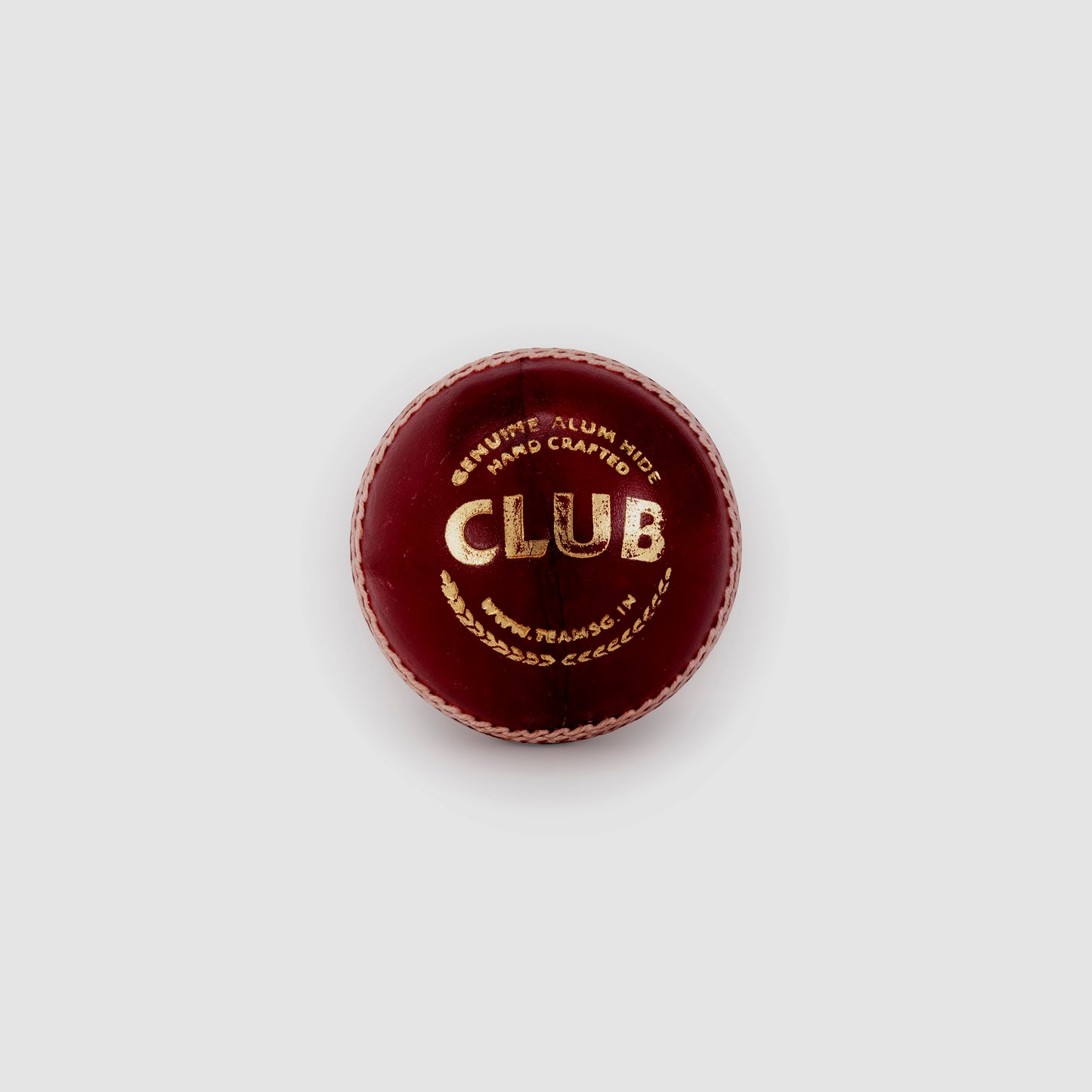 SG Club Red Cricket Leather Ball (Pack of 2)