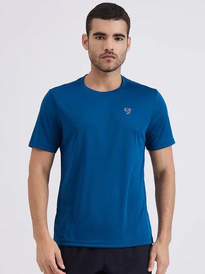 SG H1MT83722 Men Teal T-Shirt