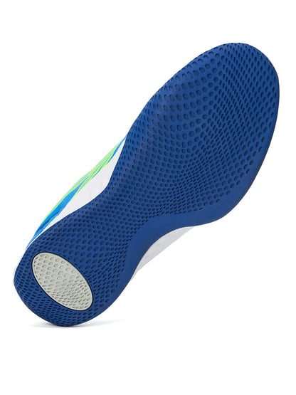 SG EASE Shoes Electric Blue/Lime Green