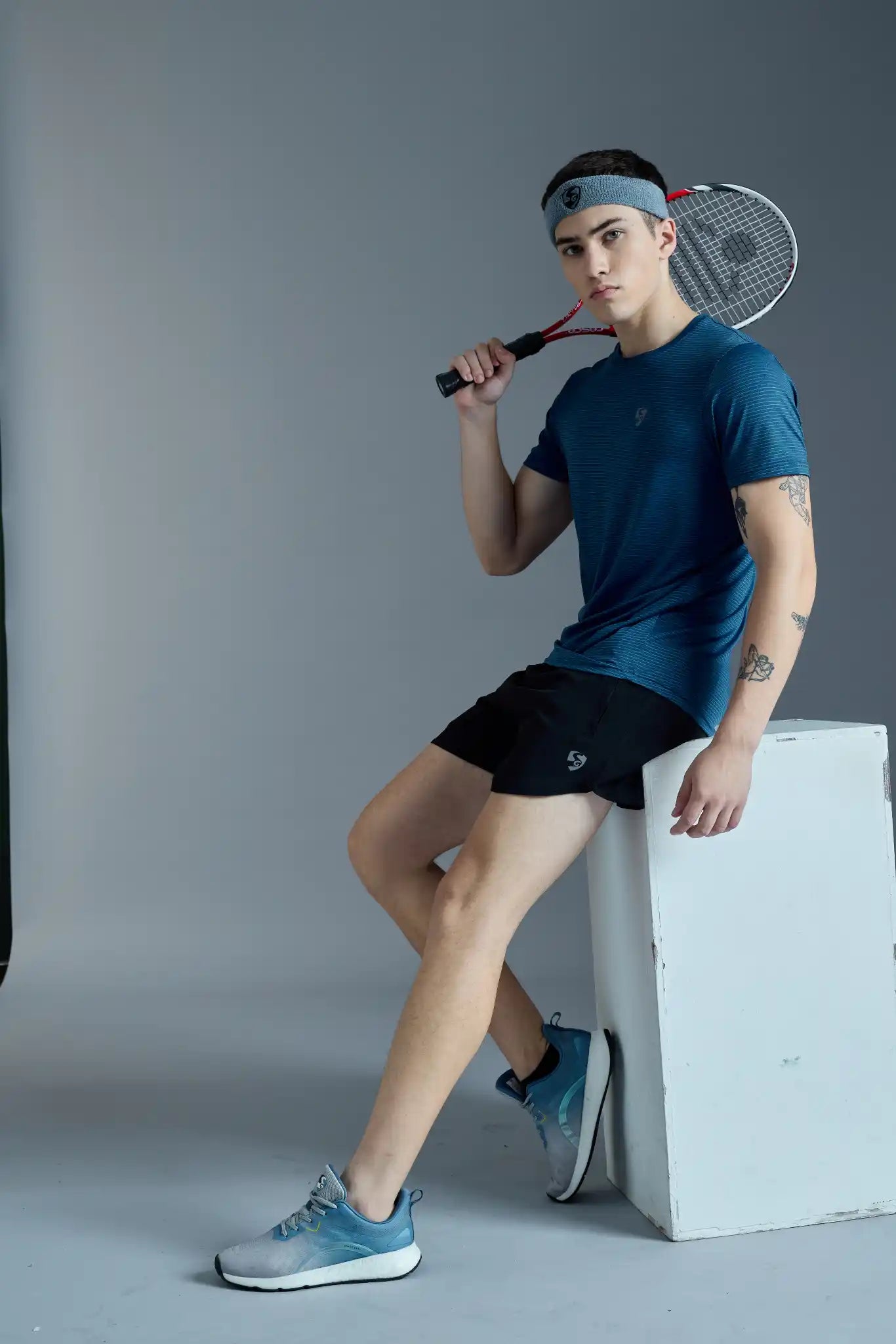 SG Enduro Headband – Light Grey