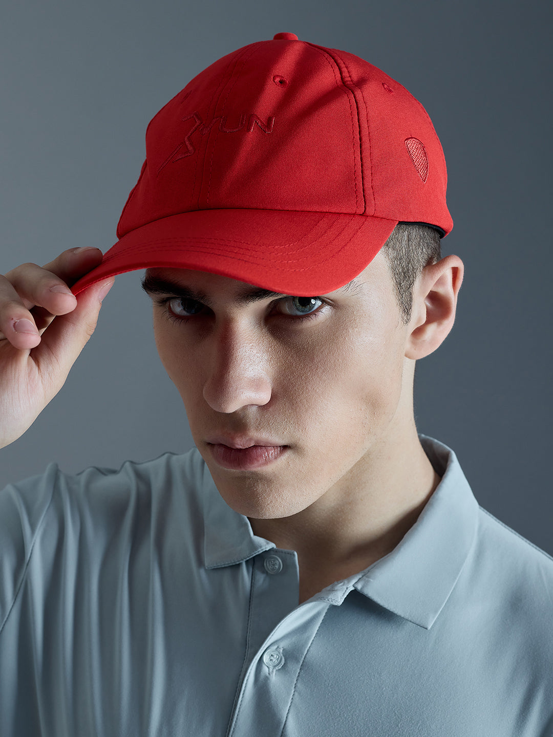 SG Run Sports Cap Men And Boys(Red)