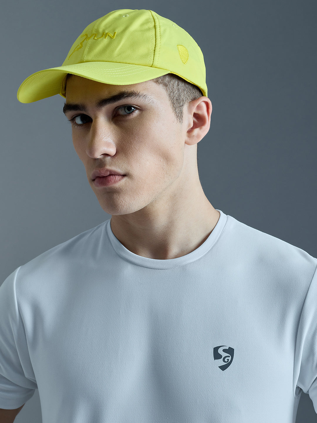 SG Run Sports Cap Men And Boys (Yellow)
