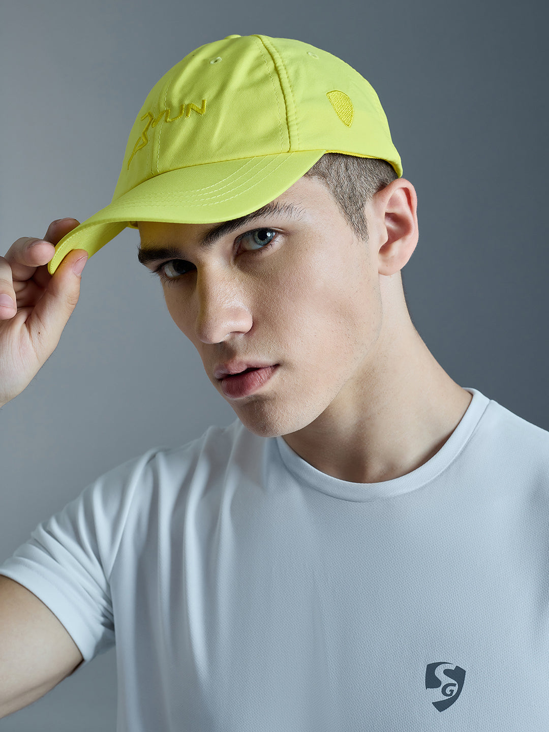 SG Run Sports Cap Men And Boys (Yellow)