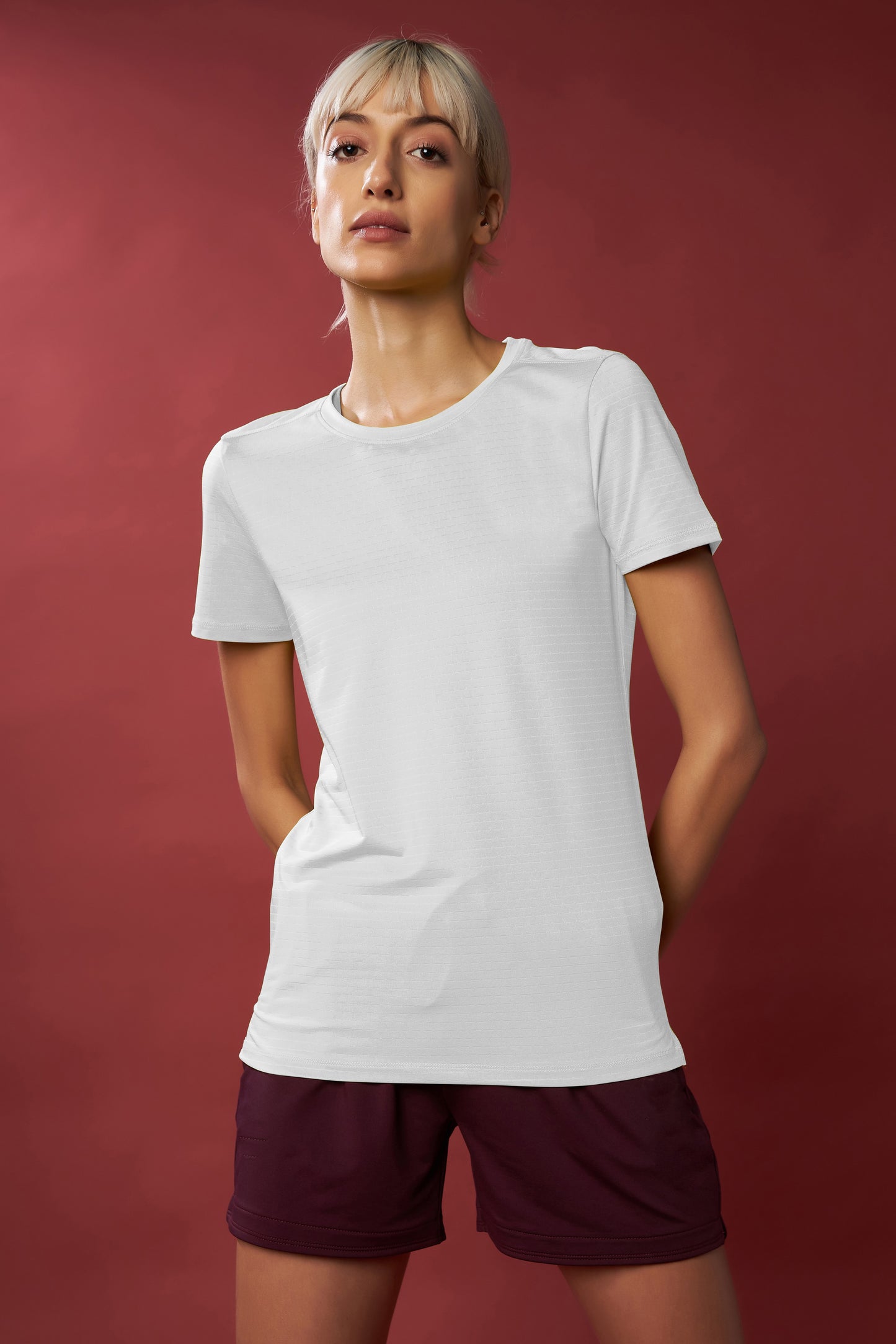 SG Women's & Girl's Round Neck T-Shirt | Ideal for Sports, Regular & Fashion Wear