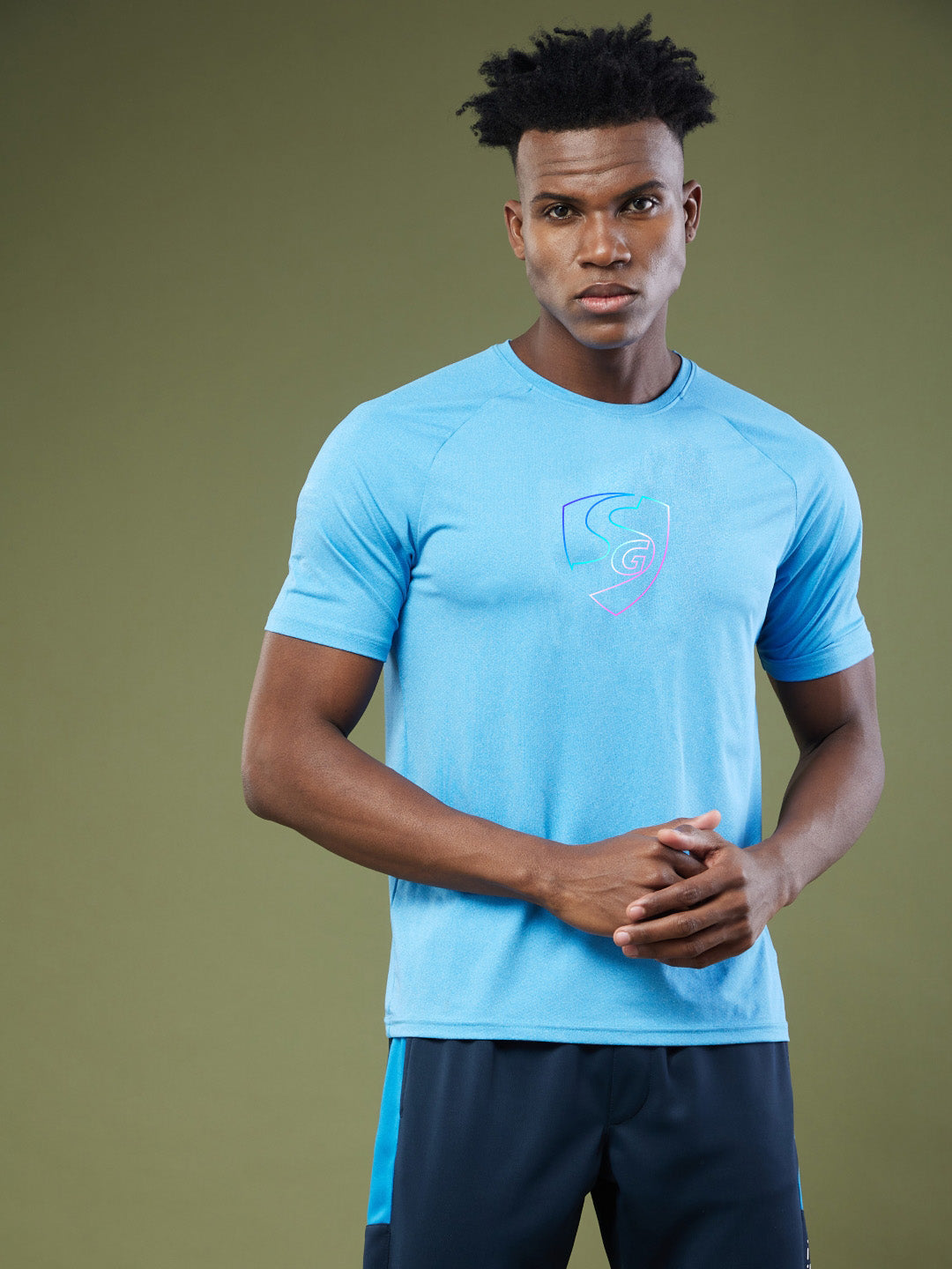 SG Men's & Boy's Round Neck T-Shirt | Ideal for Sports Regular & Fashion Wear