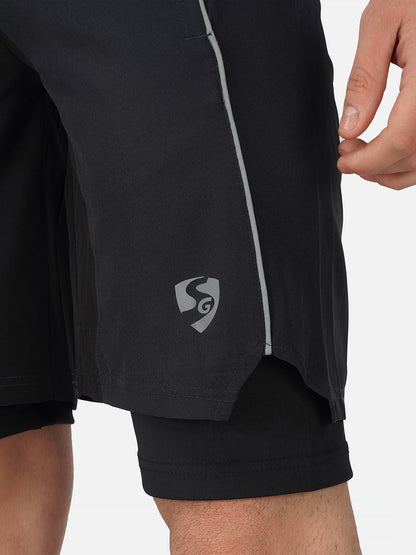 SG Men's Regular Comfort Fit Sports Shorts for Mens & Boys | Ideal for Trail Running, Gym Fitness & Training, Jogging, Regular, Fashion Wear