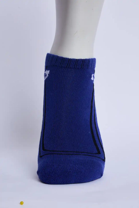 Performax Men’s Half Terry Sneaker Socks – Dark Blue