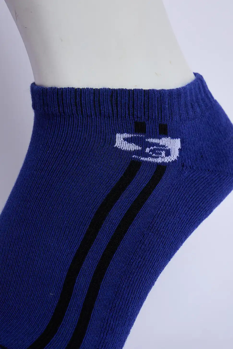 Performax Men’s Half Terry Sneaker Socks – Dark Blue