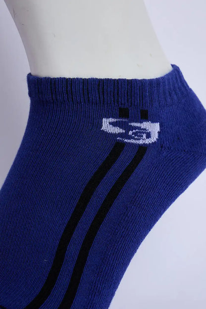 Performax Men’s Half Terry Sneaker Socks – Dark Blue