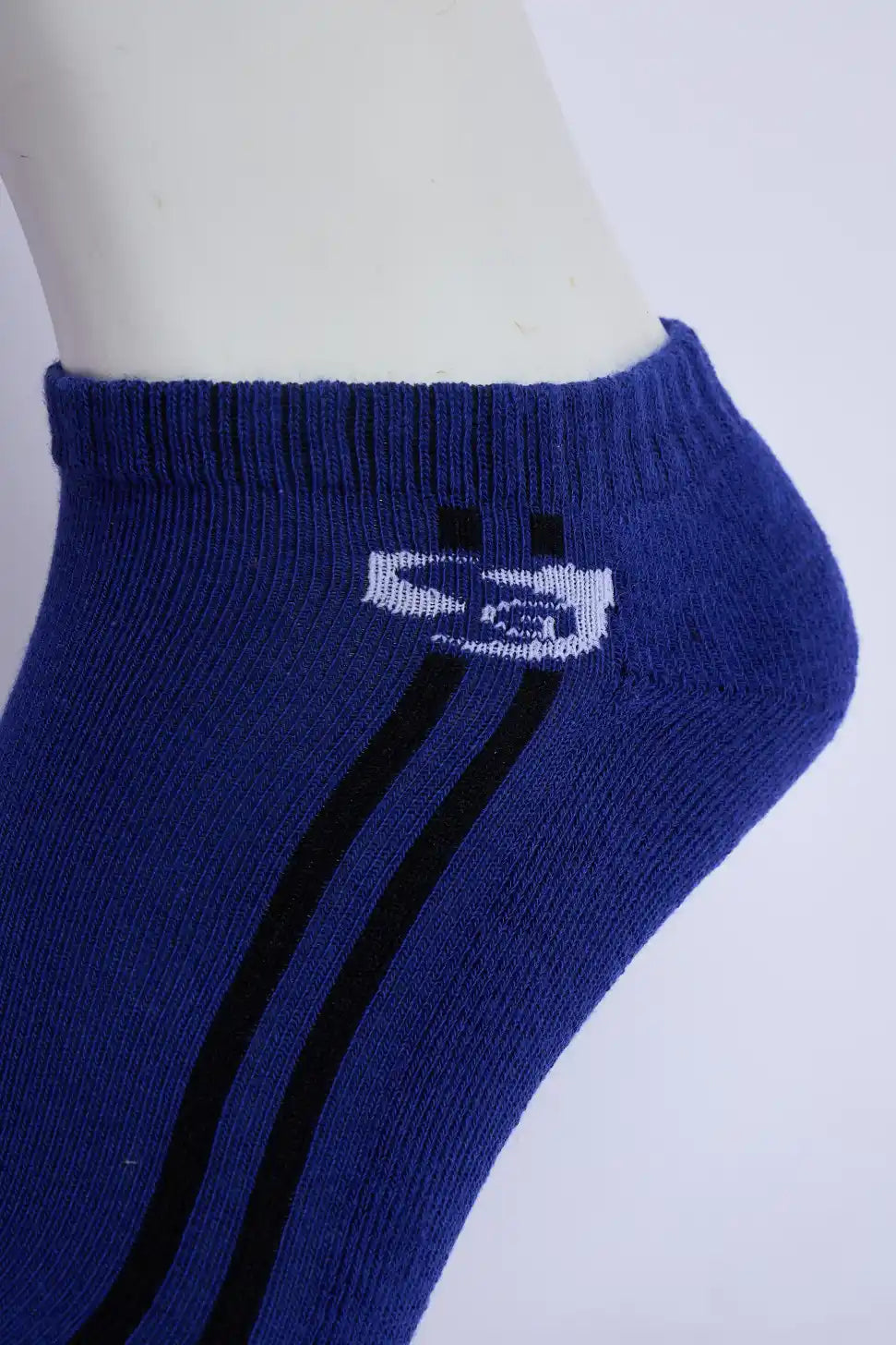 Performax Men’s Half Terry Sneaker Socks – Dark Blue