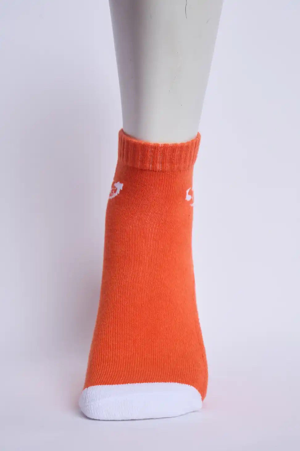 All Day Men’s Half Terry Ankle Socks – Orange