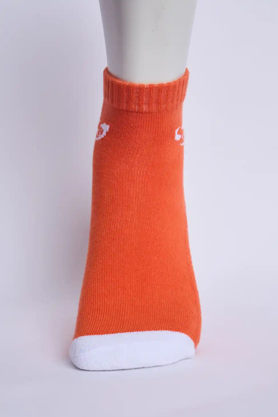 All Day Men’s Half Terry Ankle Socks – Orange