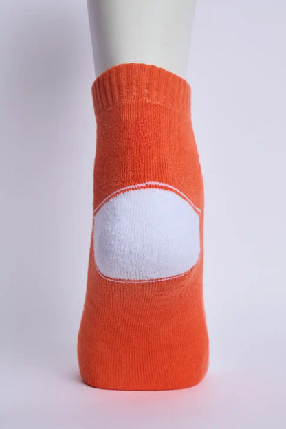 All Day Men’s Half Terry Ankle Socks – Orange