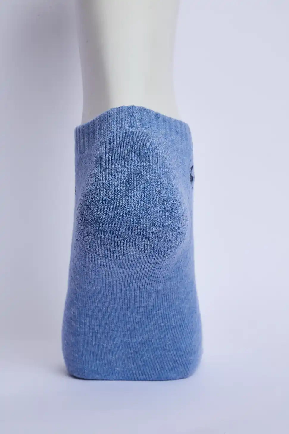 Performax Men’s Half Terry Sneaker Socks – Denim Melange