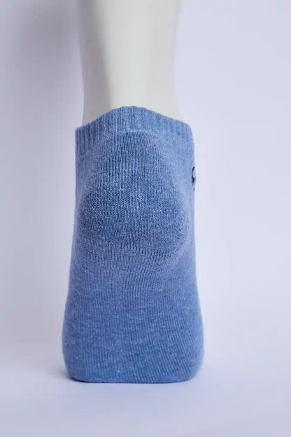 Performax Men’s Half Terry Sneaker Socks – Denim Melange