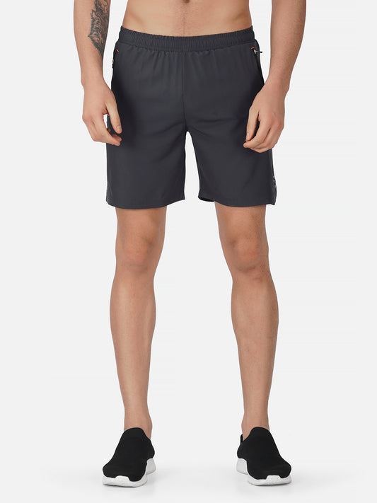 SG Men's Regular Comfort Fit Sports Shorts for Mens & Boys | Ideal for Trail Running, Gym Fitness & Training, Jogging, Regular & Fashion Wear, CHARCOAL GREY