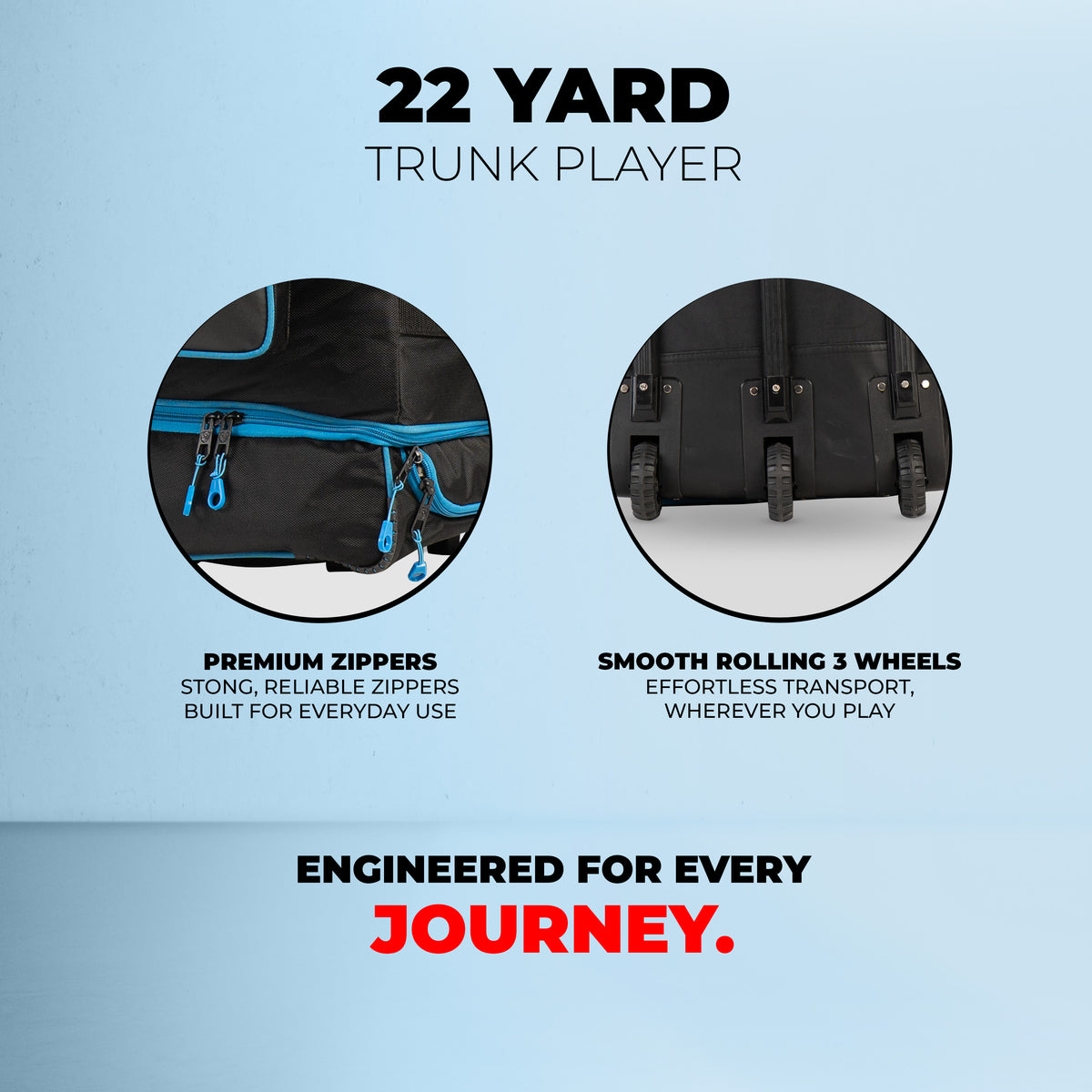 SG 22 Yards Trunk Player Cricket Kit Bag