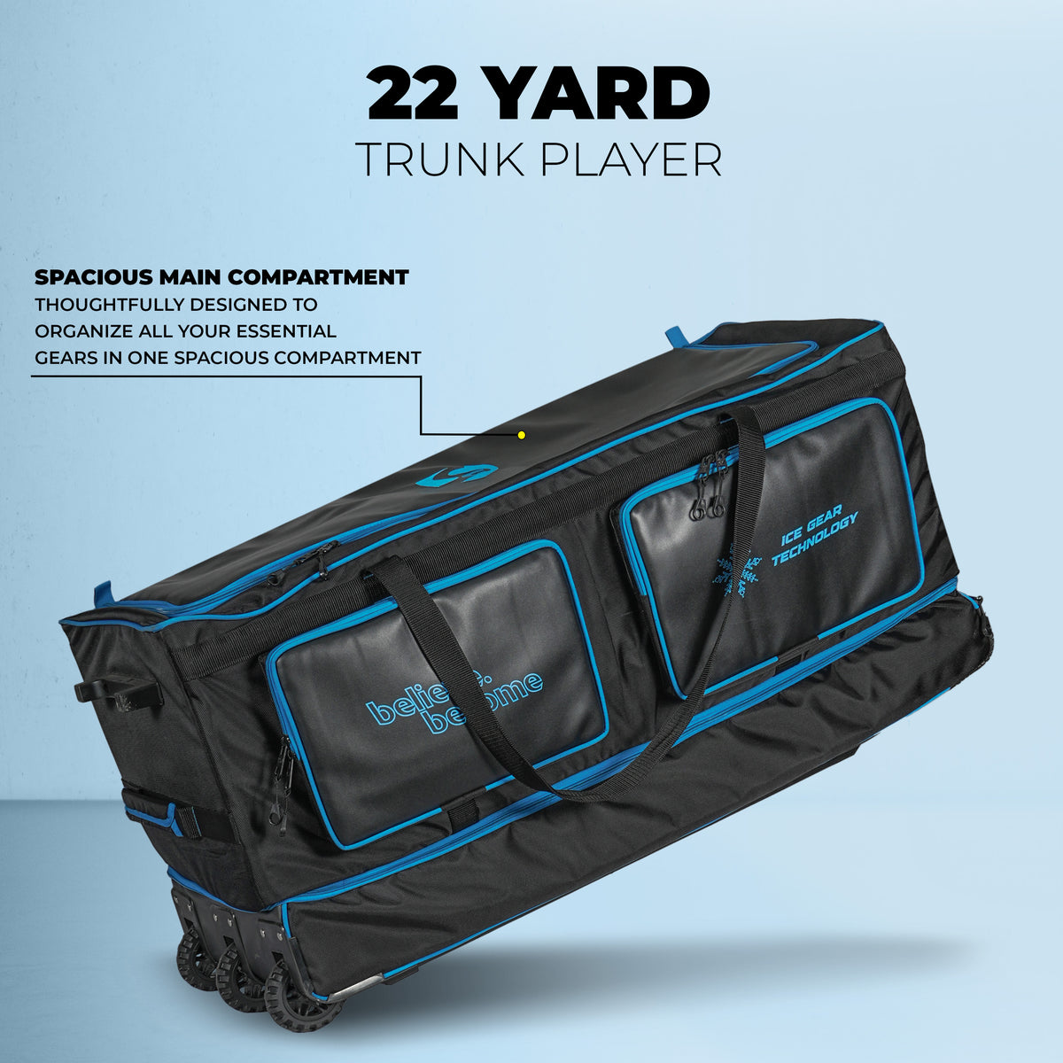 SG 22 Yards Trunk Player Cricket Kit Bag