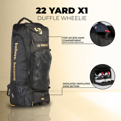 Kit Bag SG 22 YARD X1 DUFFLE WHEELIE
