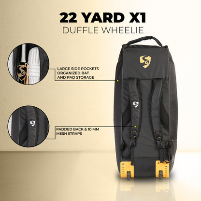 Kit Bag SG 22 YARD X1 DUFFLE WHEELIE
