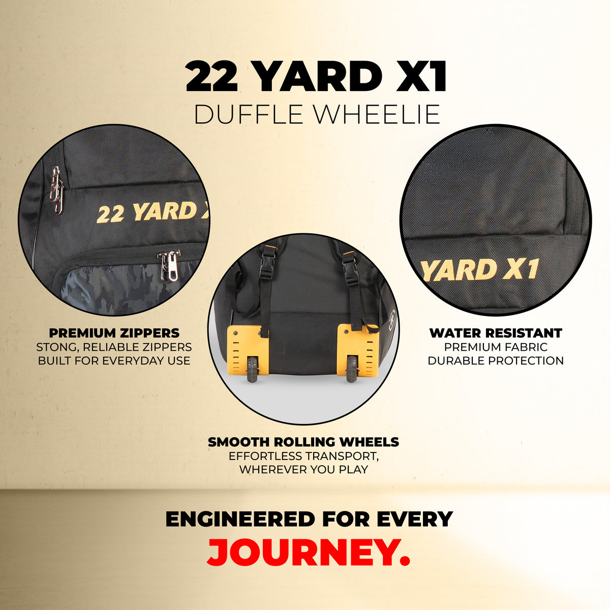 Kit Bag SG 22 YARD X1 DUFFLE WHEELIE