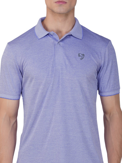 SG Men's Polo T-Shirt | Ideal for Trail Running, Fitness & Training, Jogging, Regular & Fashion Wear