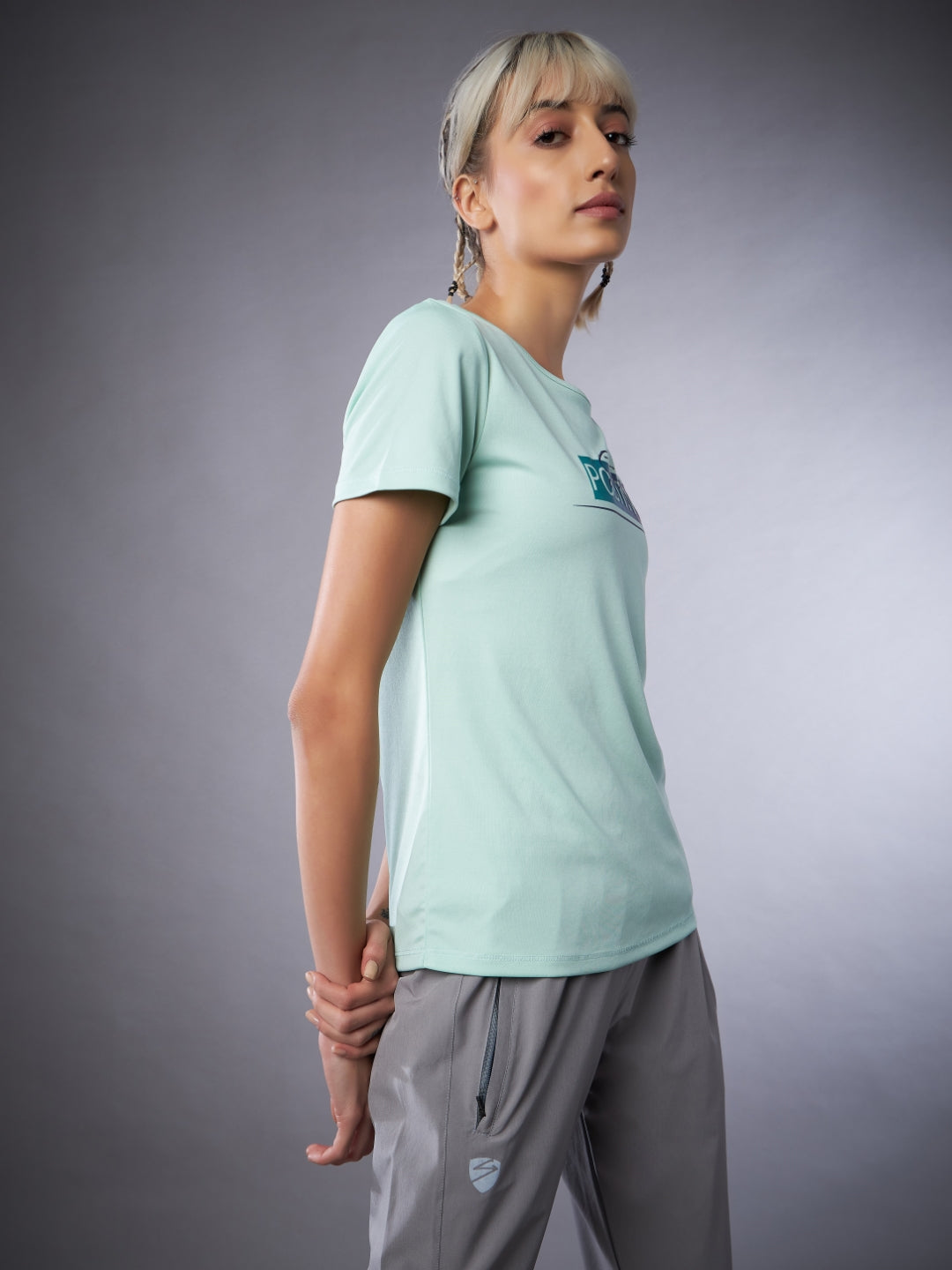 SG Women's & Girl's Round Neck T-Shirt | Ideal for Sports, Regular & Fashion Wear