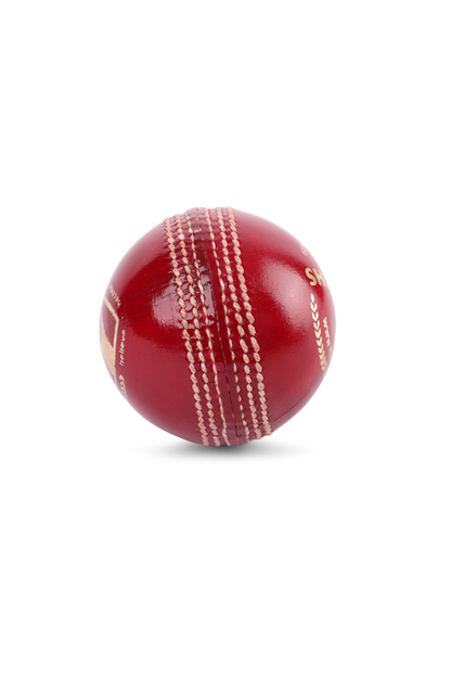 SG Shield 30 Red Youth Leather Ball