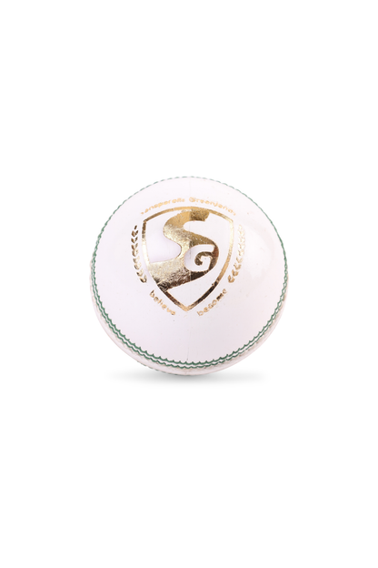 SG Test LE White S.Adult Leather Cricket Ball