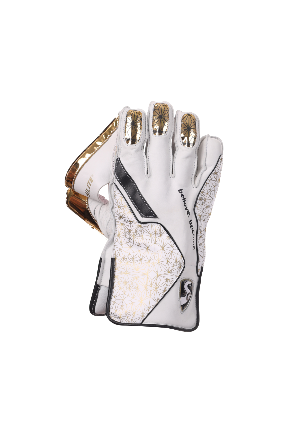 SG Hilite White Wicket Keeping Gloves