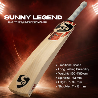 SG Sunny Legend® English Willow Cricket Bat