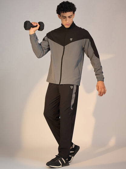 TRACKSUIT MEN SG H4MTS8237 BLACK/DR. GREY