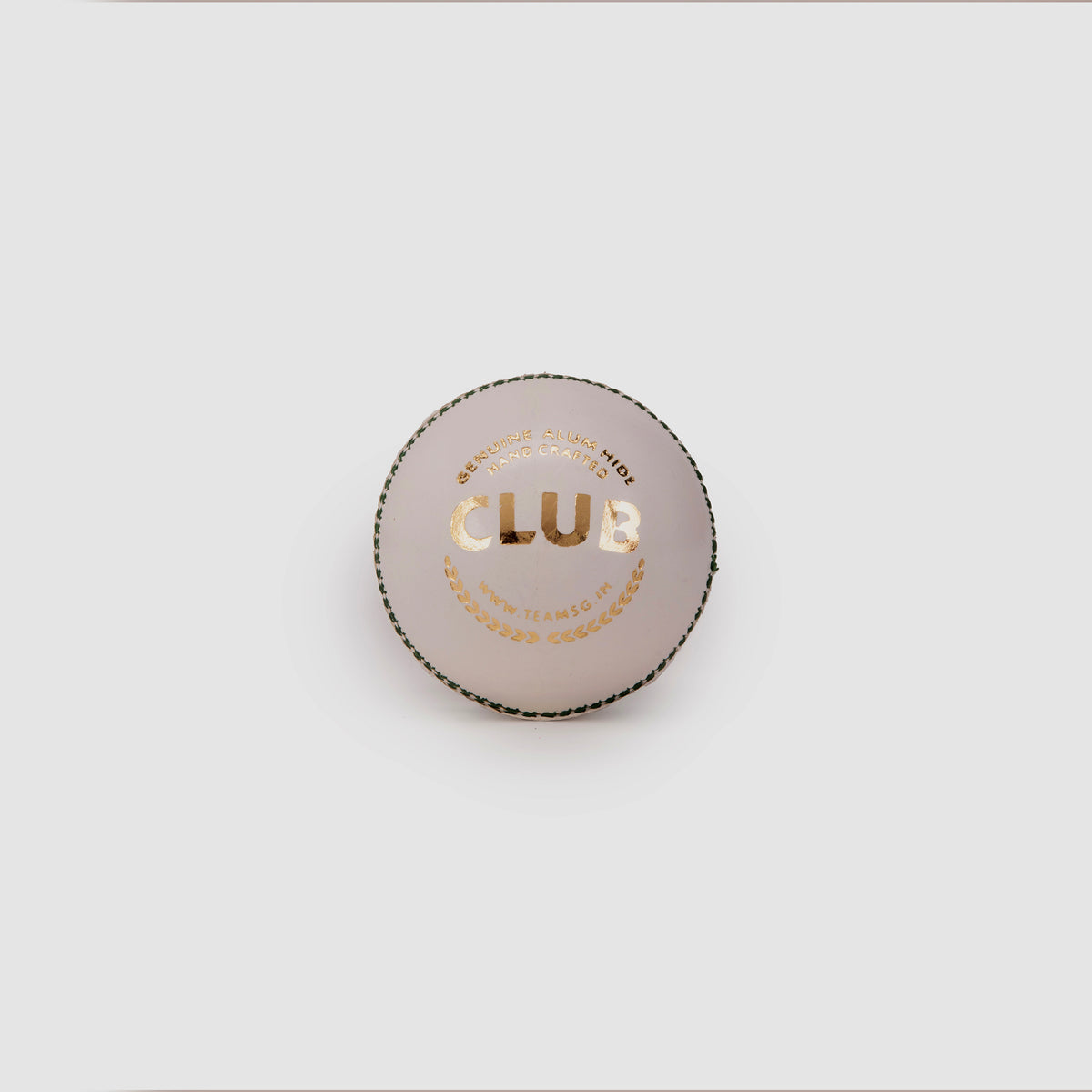 SG Club™ White Cricket Leather Ball