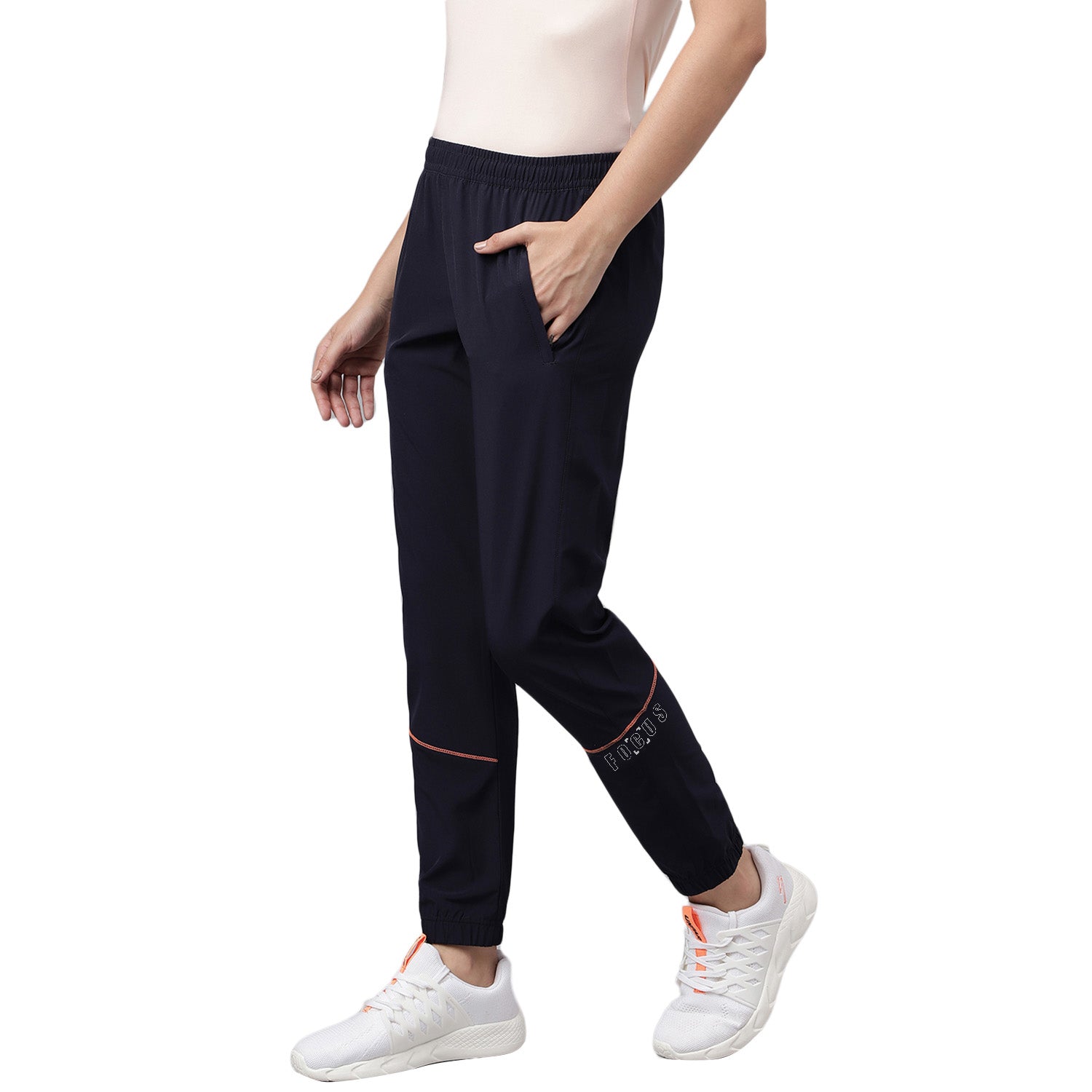 Clothing Ladies Navy Jogging Bottoms SG Women's Navy Jogger Ideal