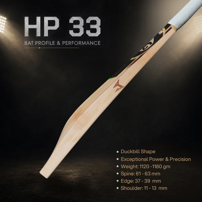 SG HP 33 English Willow Cricket Bat