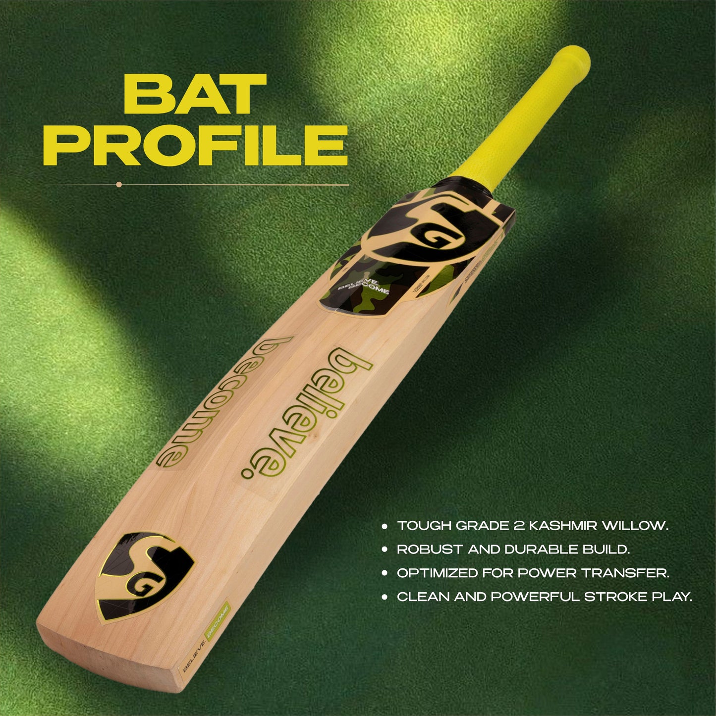 SG Savage Plus Kashmir Willow Cricket Bat