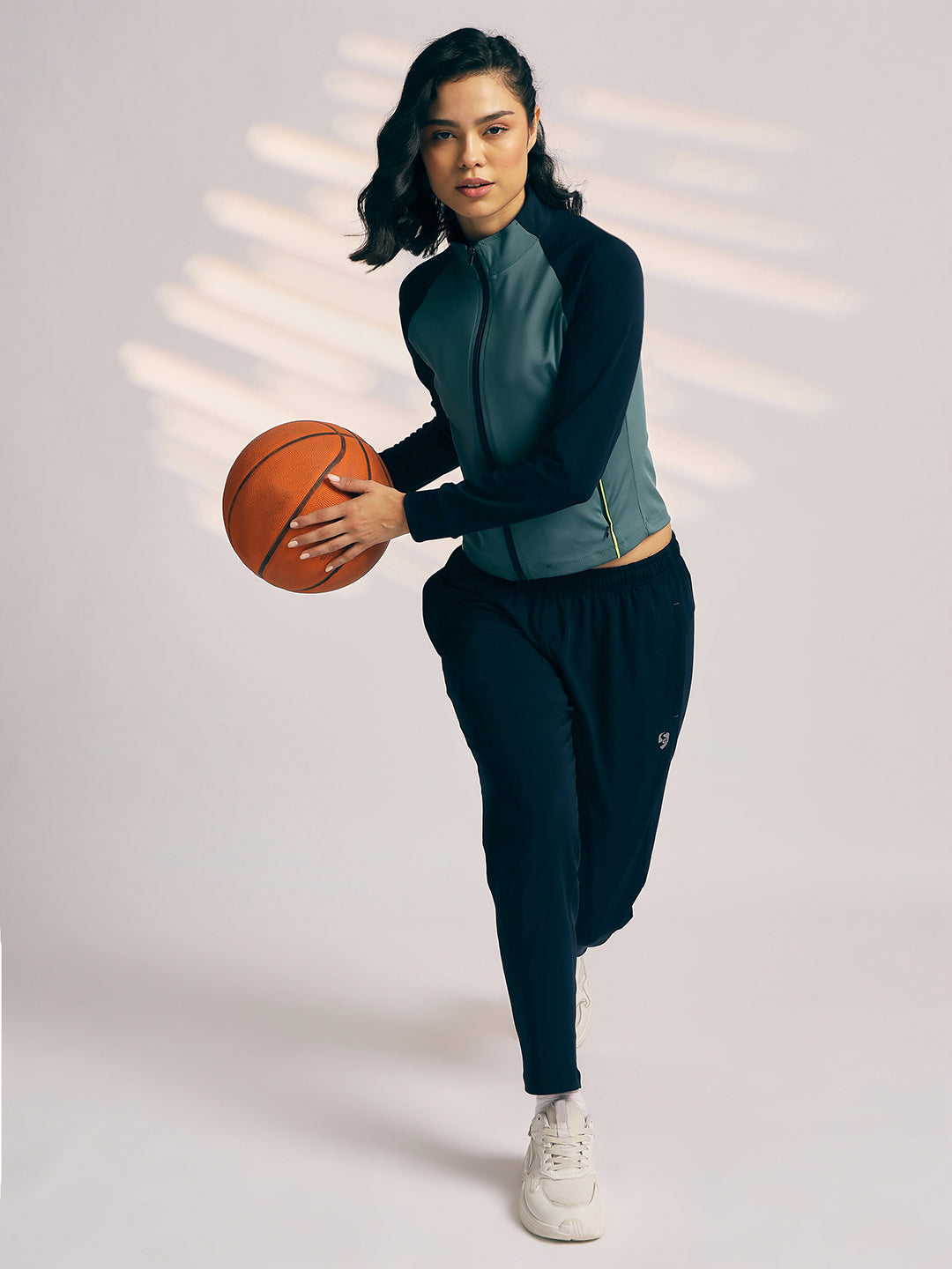 TRACKSUIT WOMEN SG H3WTS8294 SAGE/NAVY