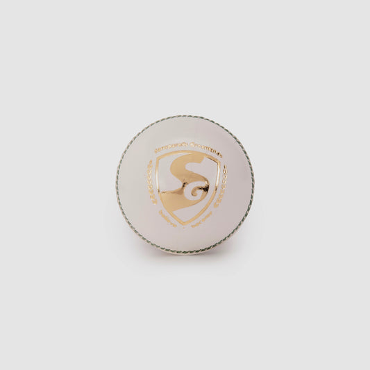 SG Test LE White Youth Leather Cricket Ball