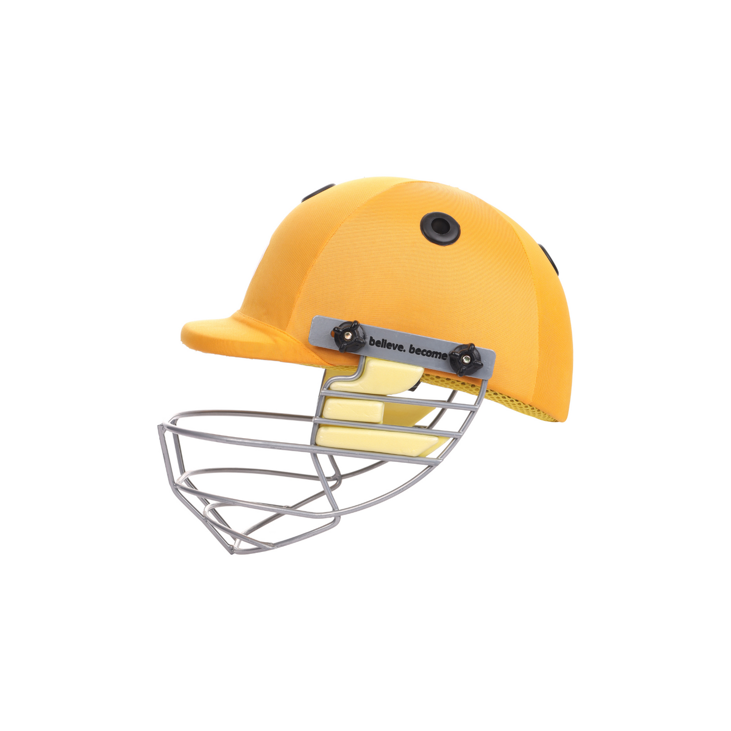 SG Blazetech Coloured Cricket Helmet (Yellow)