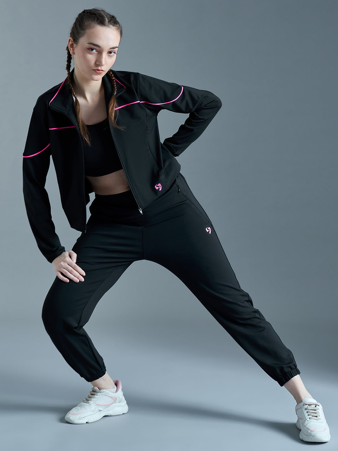 SG Poly Spandex Track Suit For Women And Girls