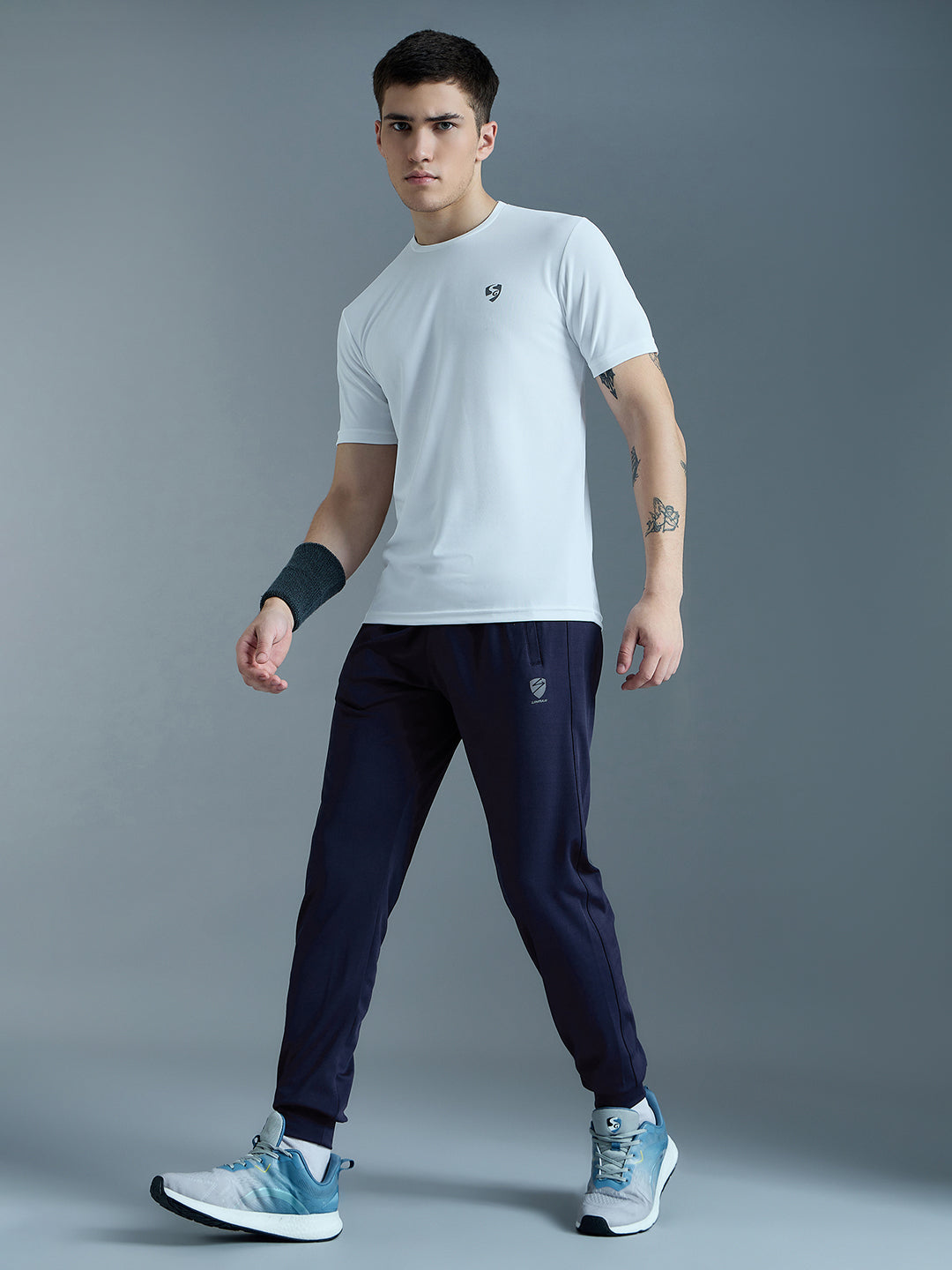 SG Men's Navy Jogger | Ideal for Trail Running, Fitness & Training, Jogging, Regular & Fashion Wear