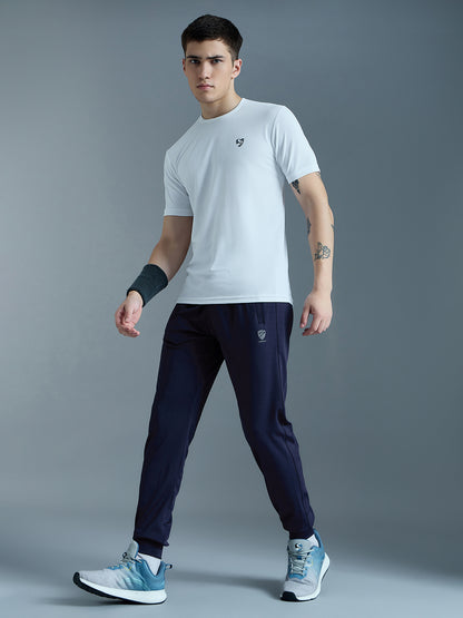SG Men's Navy Jogger | Ideal for Trail Running, Fitness & Training, Jogging, Regular & Fashion Wear