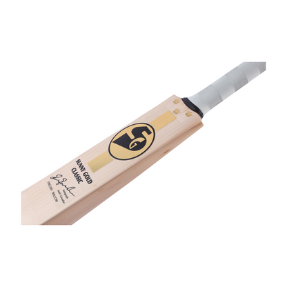 SG Sunny Gold Classic English Willow Cricket Bat with SG|Str8bat Sensor