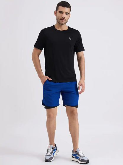 SG H2MS83892 Men Royal Blue Shorts