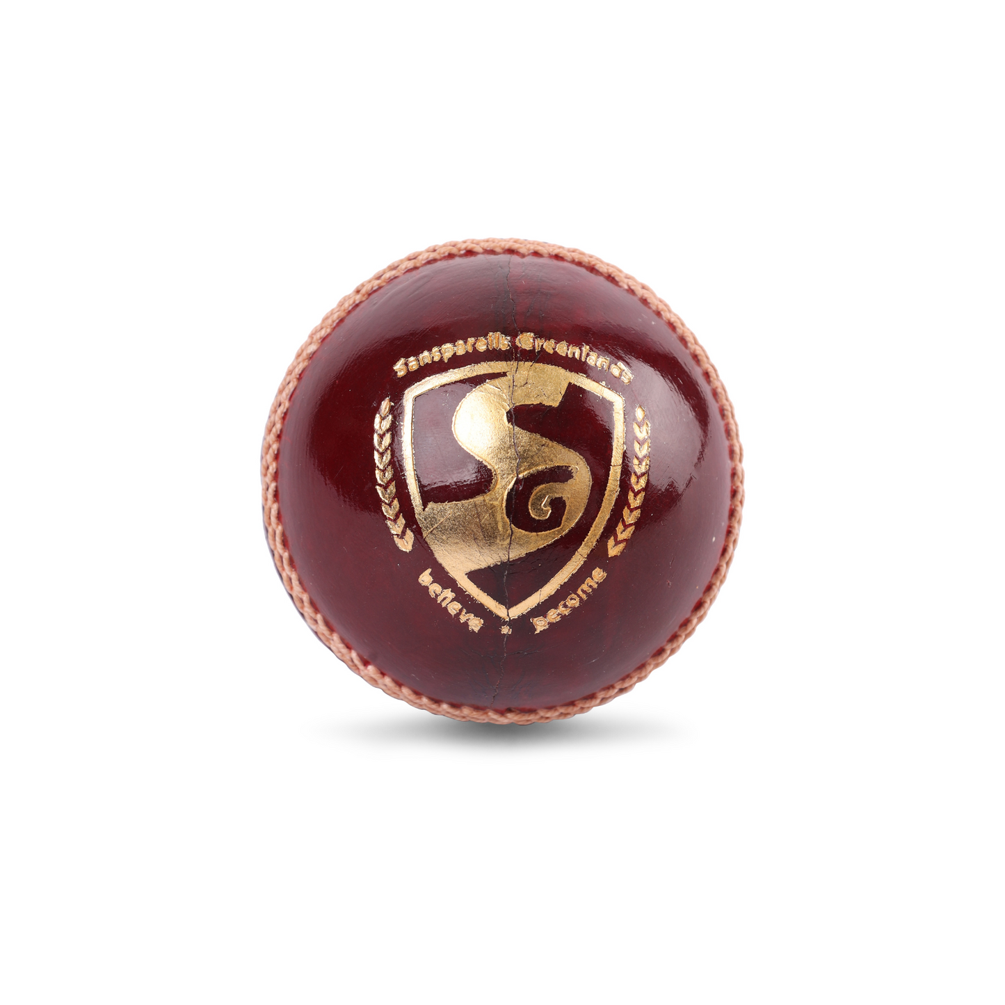 SG Club™ Red Cricket Leather Ball