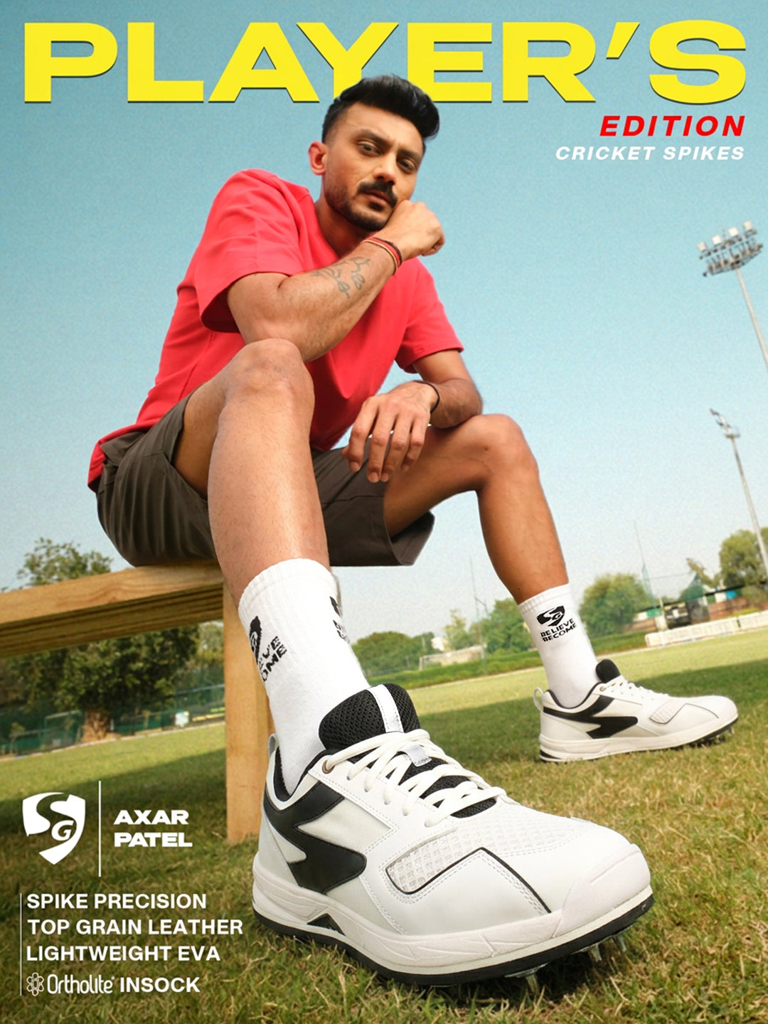 SG Player Edition All Rounder Cricket Shoes with Spikes