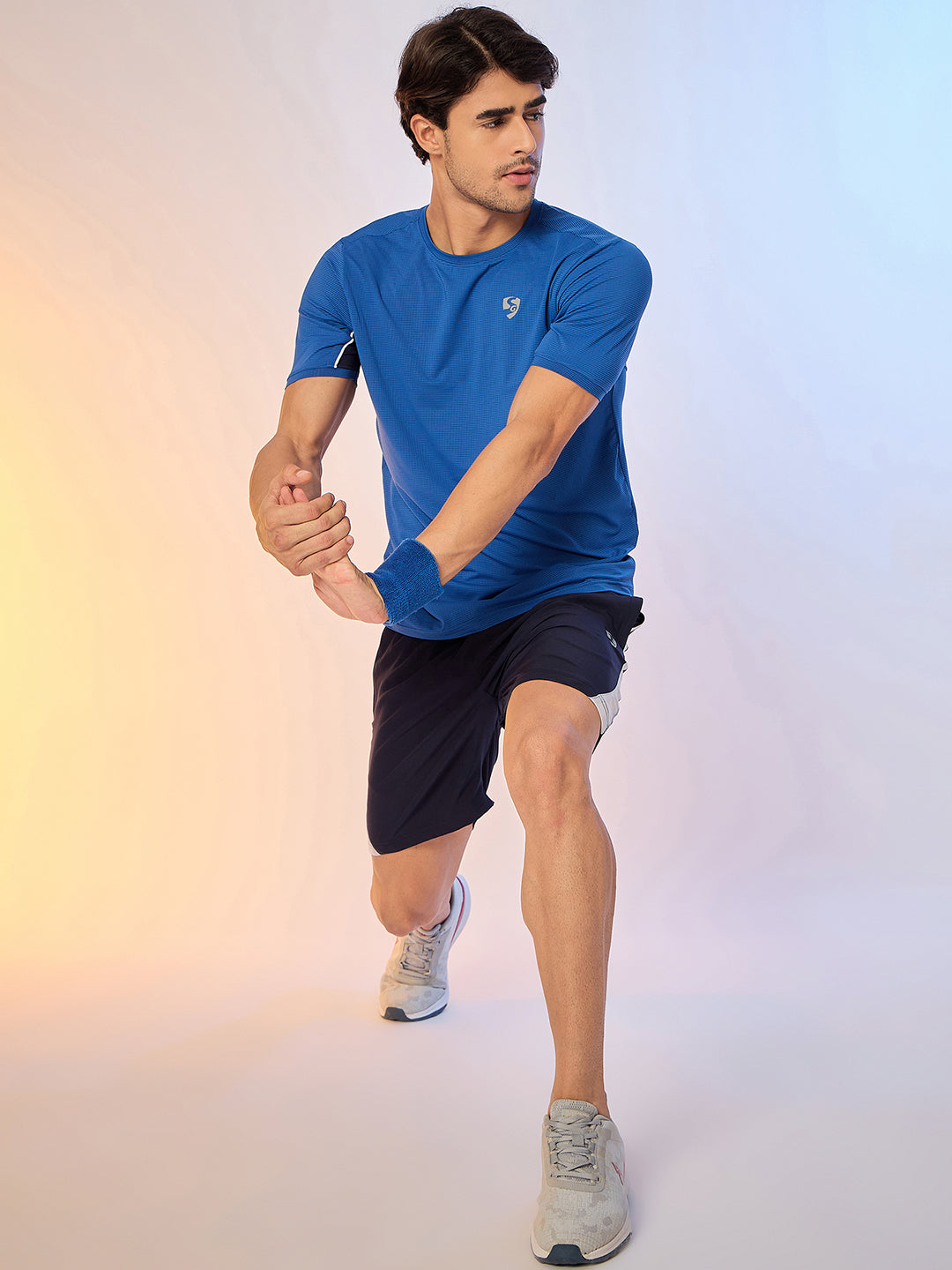 T-SHIRT MEN SG H3MT8204 COBALT BLUE