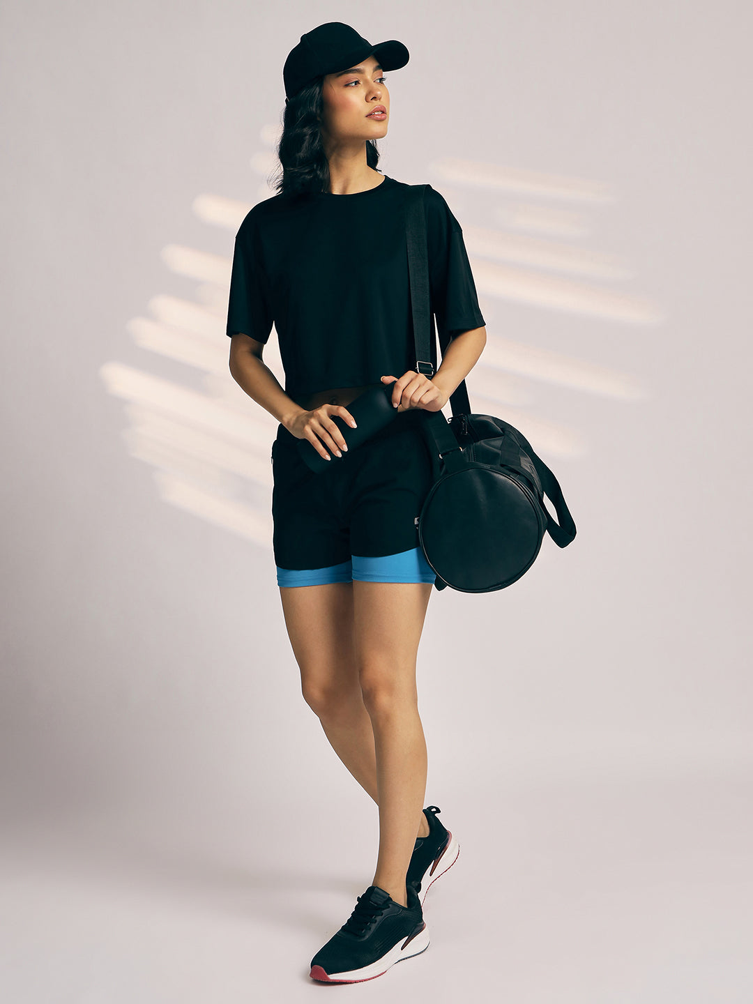 T-SHIRT WOMEN SG H3WT8257 BLACK